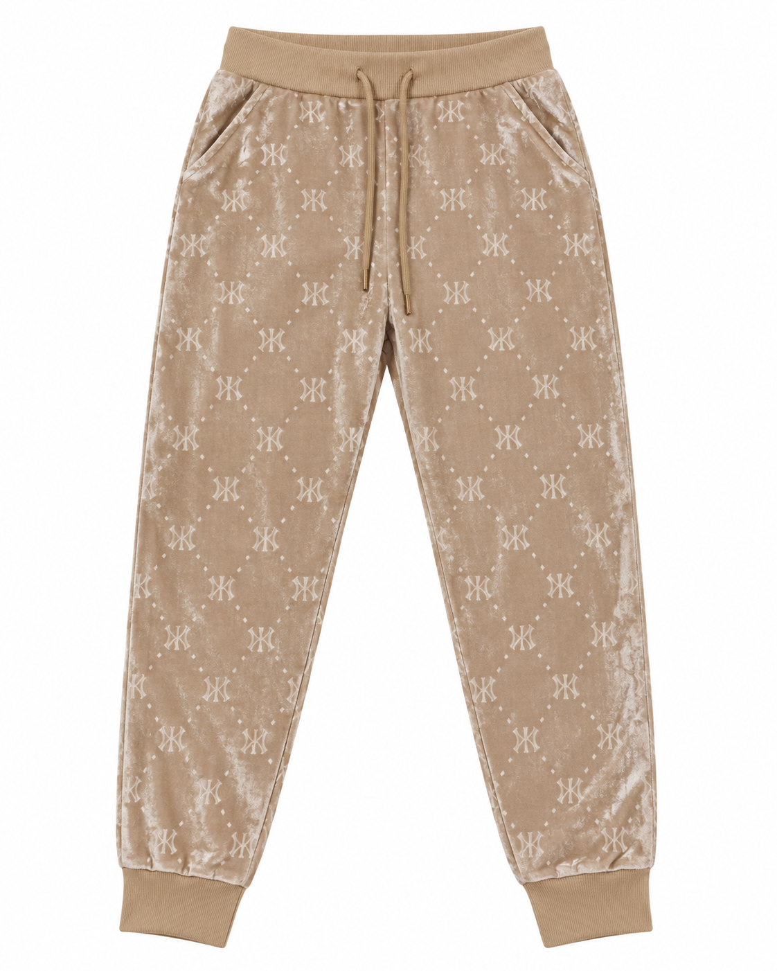 Set niña de 2 piezas en tono beige con estampado monograma 🤎✨