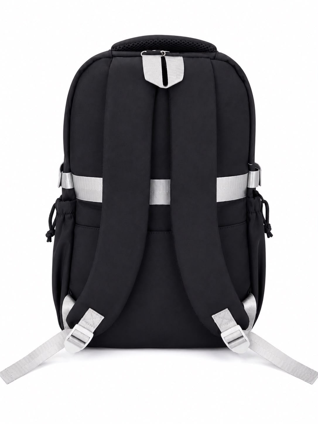 Mochila juvenil escolar Little Bear negra