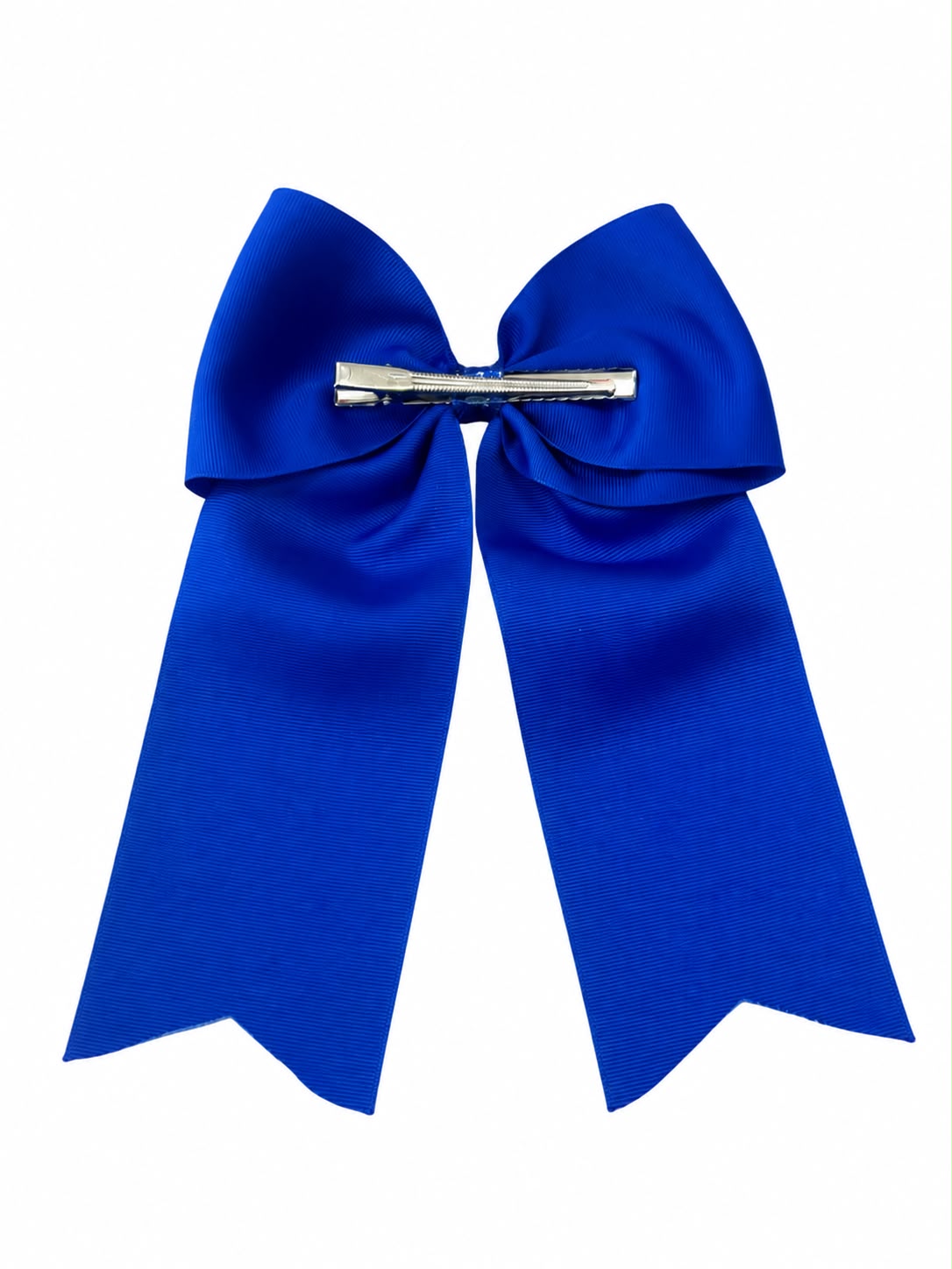 Moño niña azul eléctrico con detalle brillante 🎀💙✨