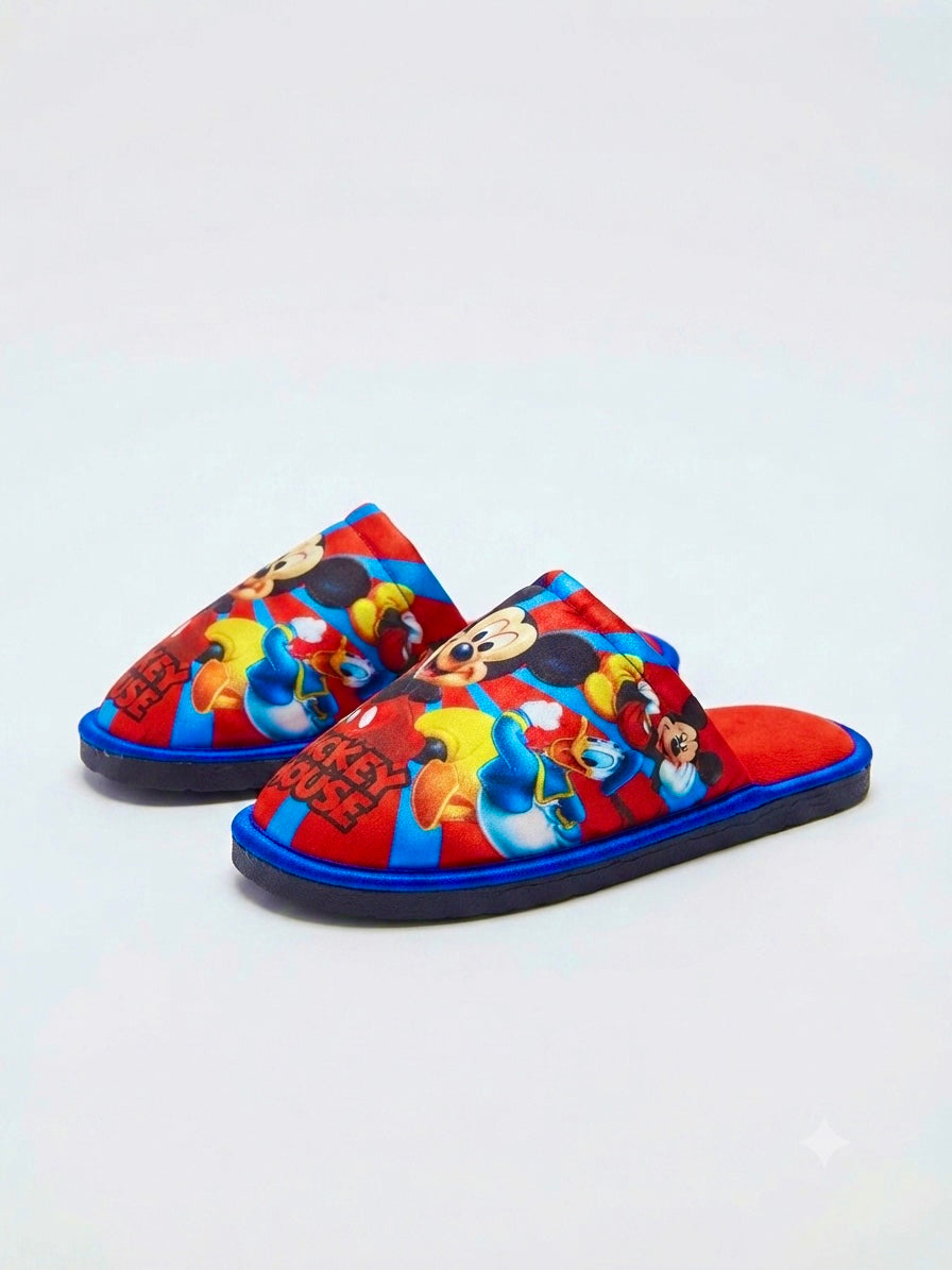 Pantufla Niño Ratoncito Clásico – Suave y Cómoda