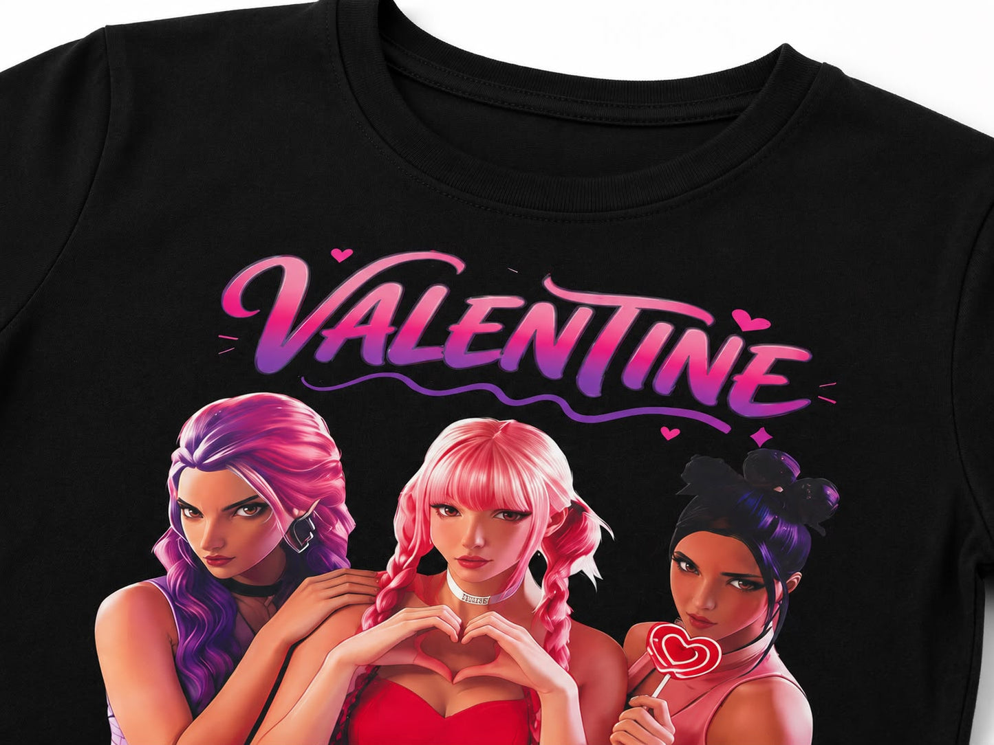 Blusa niña estilo juvenil con estampado Valentina