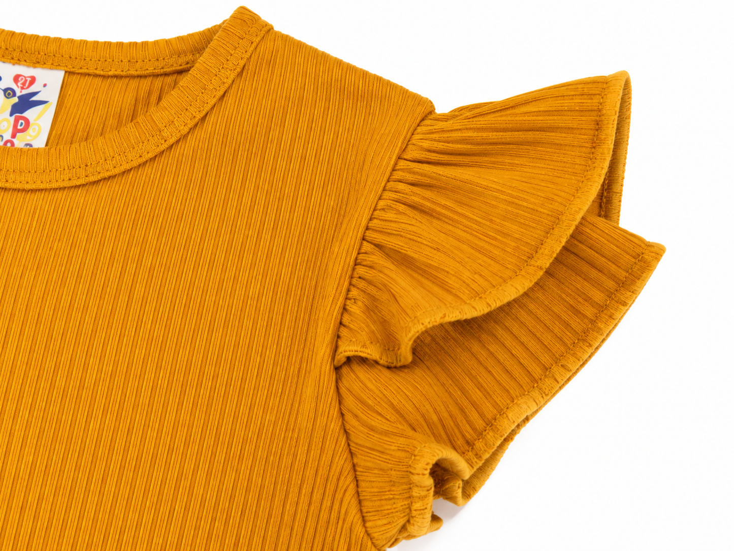 Blusa niña de canale con Olanes