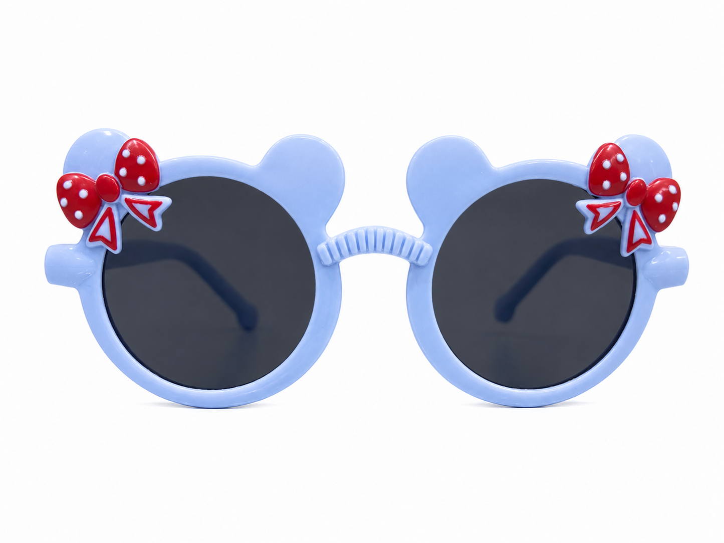 Lentes niña con diseño de orejitas y moños
