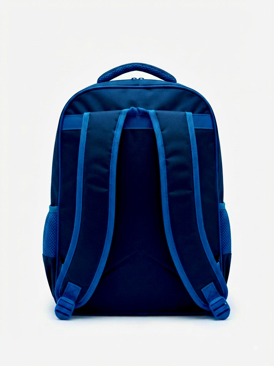 Set Mochila Infantil Ciudad Aventura Azul 3 Piezas