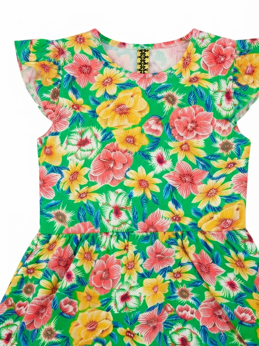 Vestido niña estampado floral – Frescura y alegría para cada día
