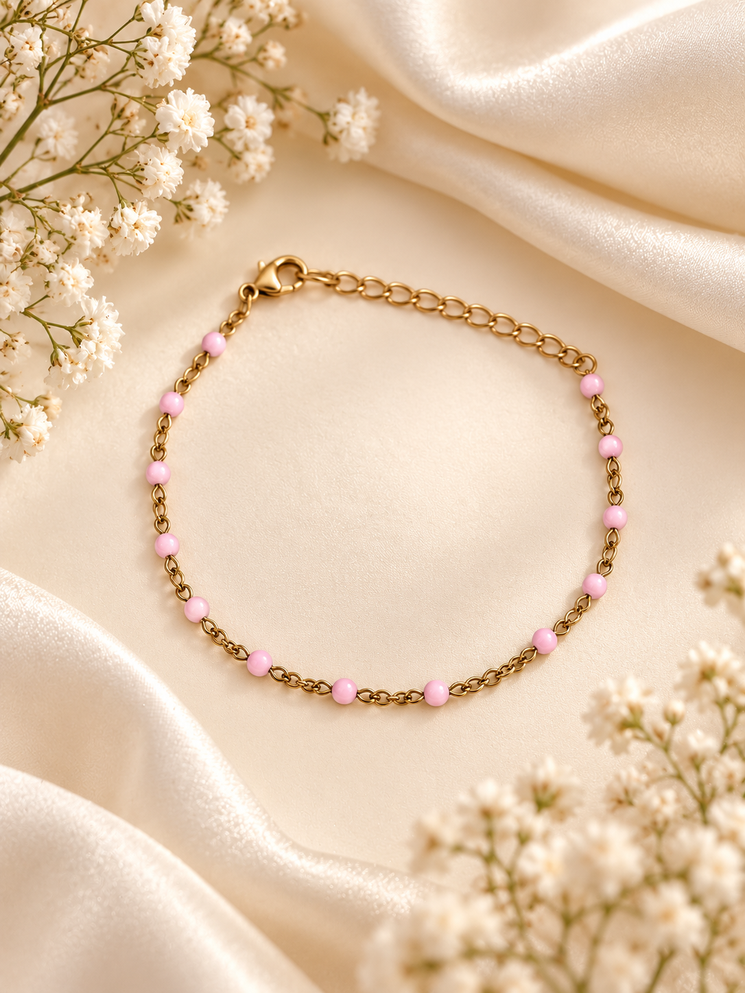 Pulsera dama cuentas decorativas⭐️