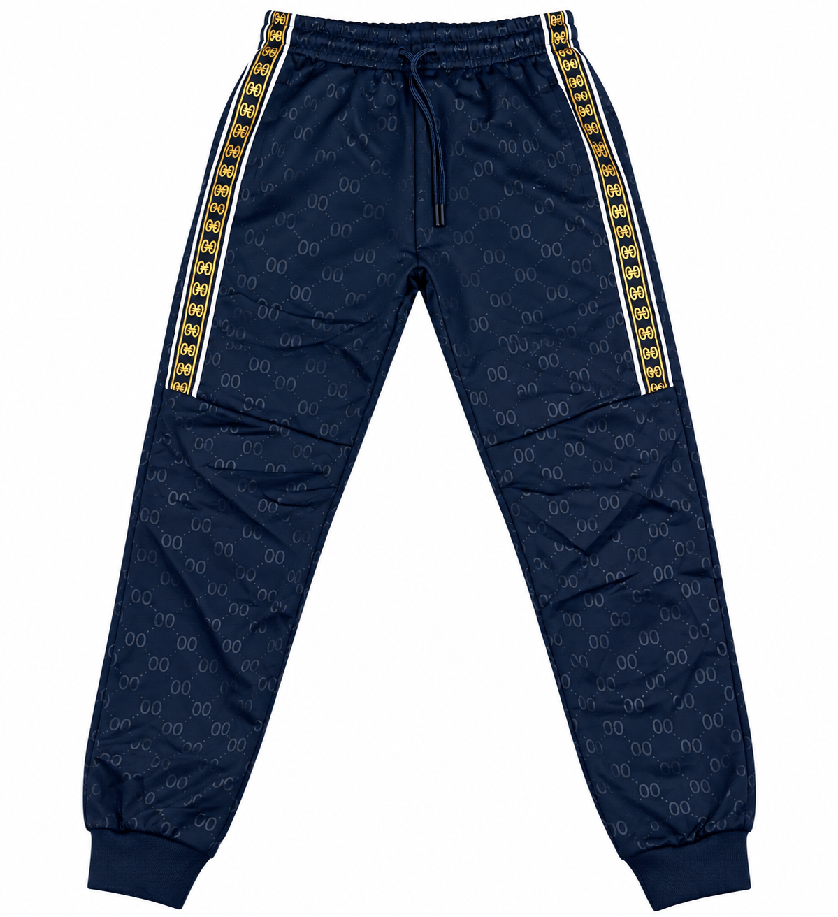 Set niño azul marino con detalles dorados