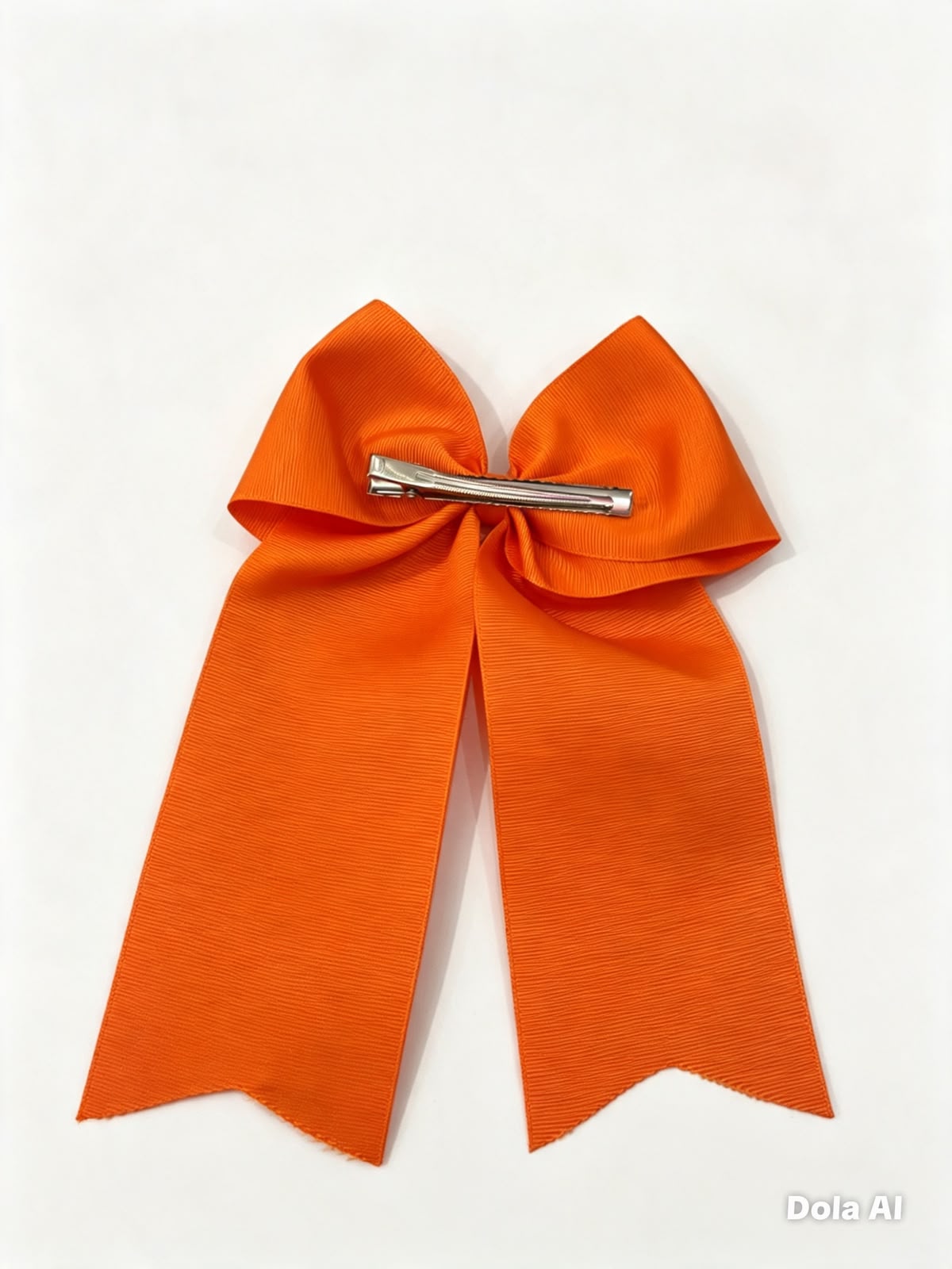 Moño niña naranja con tirantes largos 🎀🧡