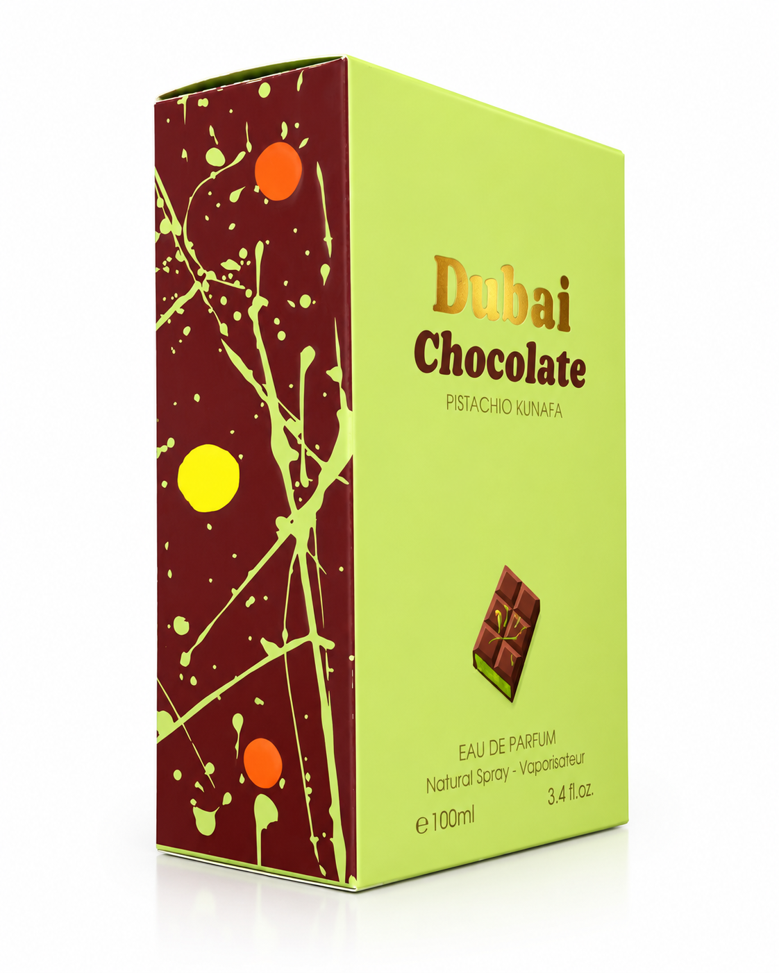 Perfume Unisex Dubai Chocolate Pistachio Kunafa 100 ml 🍫💚