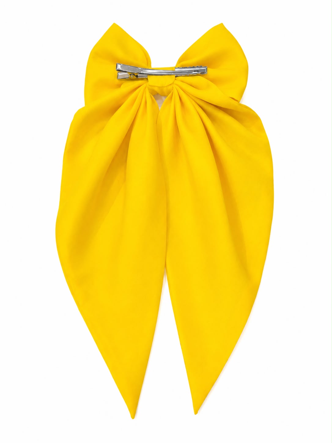 🎀 Moño coquette niña amarillo