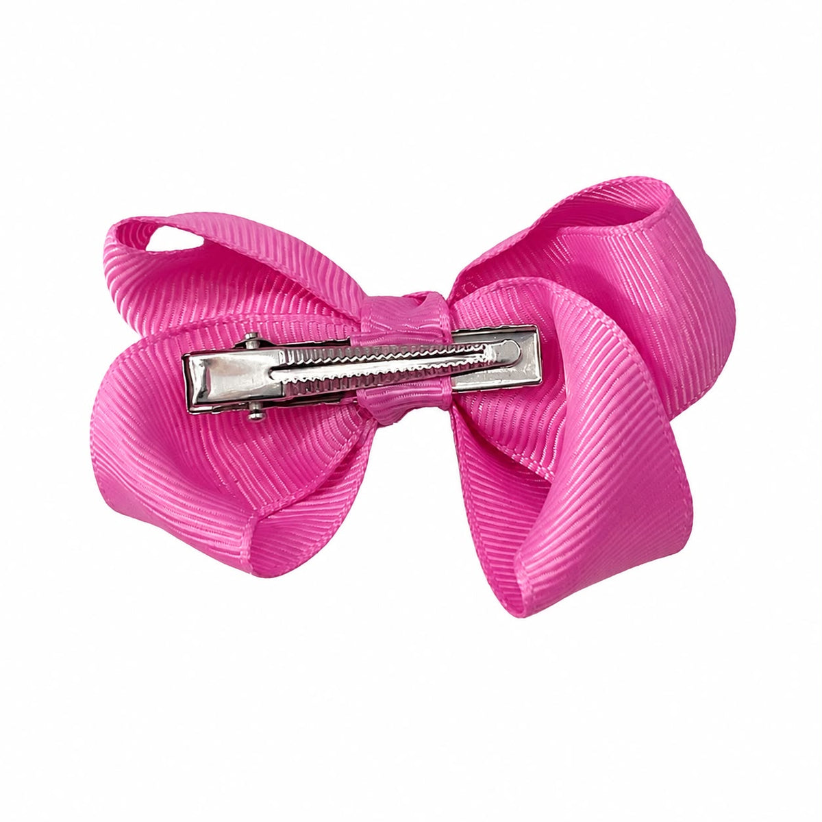 Moño chico niña rosa fucsia