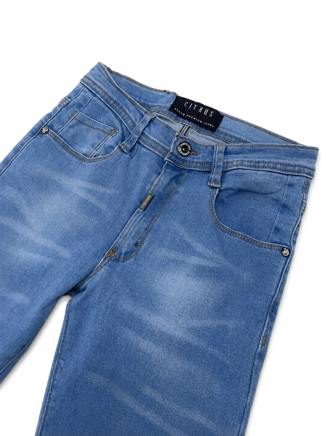 Pantalón Niño de Mezclilla Azul Claro