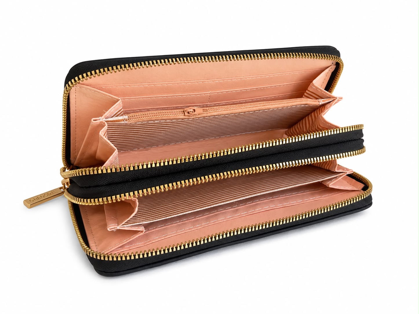 Cartera Dama Wallet café oscuro