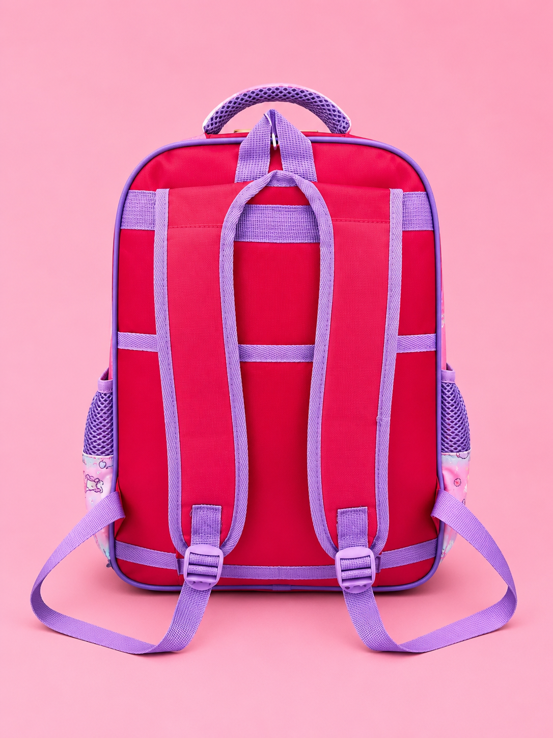 Mochila escolar infantil de gatita traviesa