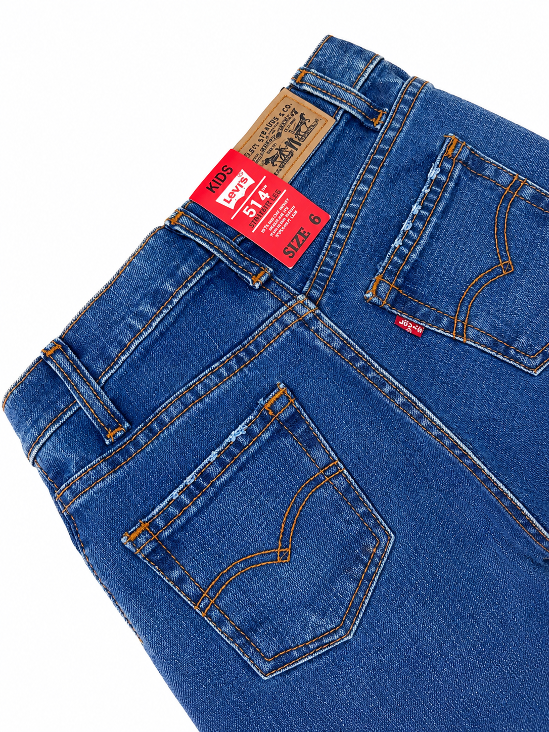 Pantalón mezclilla niño Levls 514 corte recto