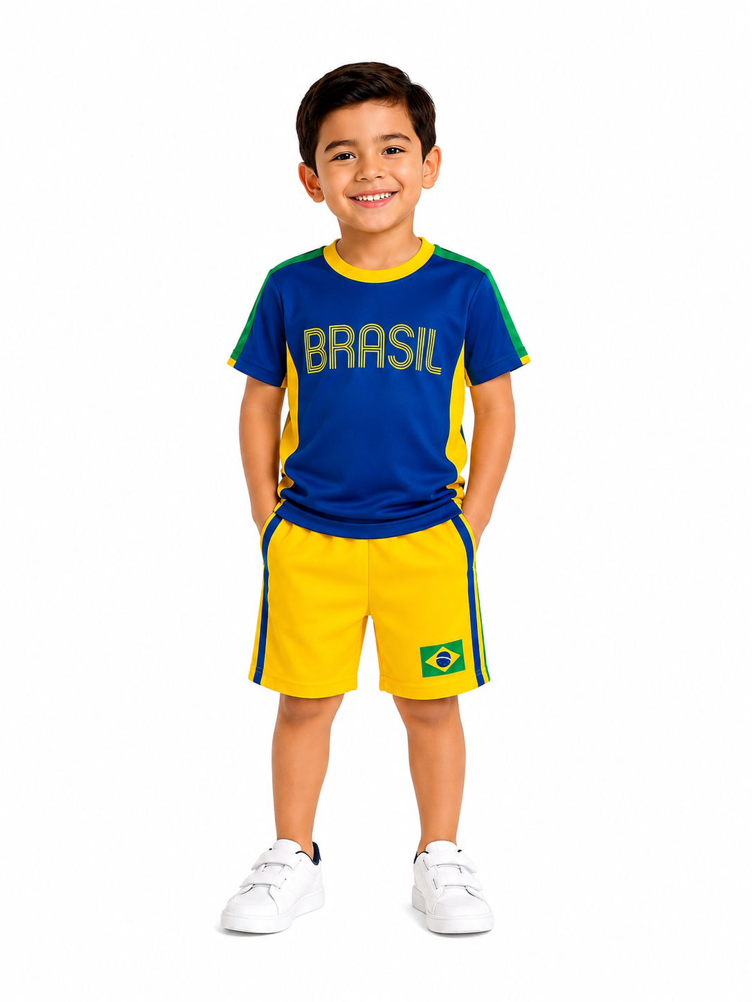 Set deportivo niño Brasil 🇧🇷⚽
