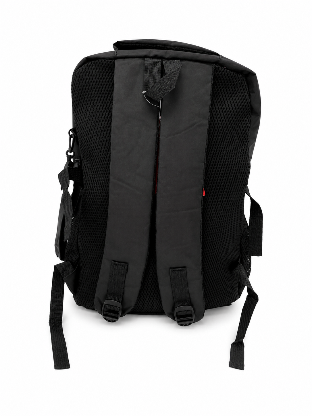 Set Mochila juvenil deportiva negra con estuche organizador y lapicera