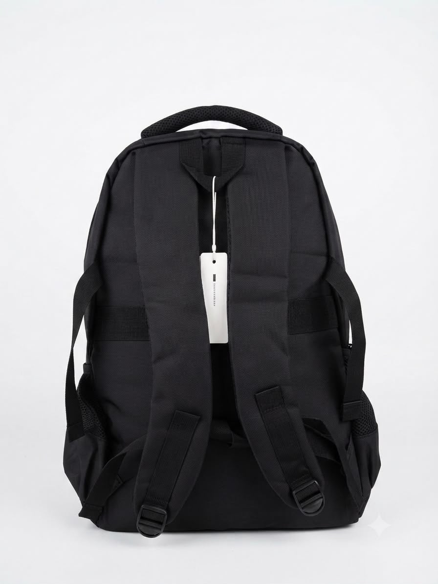 Mochila juvenil verde militar con negro 🎒💚