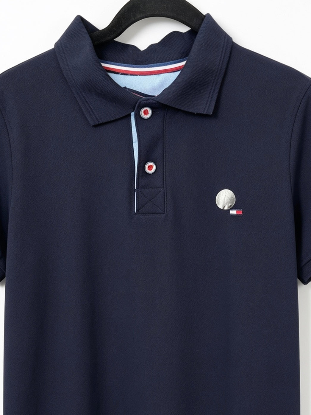 Playera Caballero chica polo T@MMY HILFIG@R azul marino