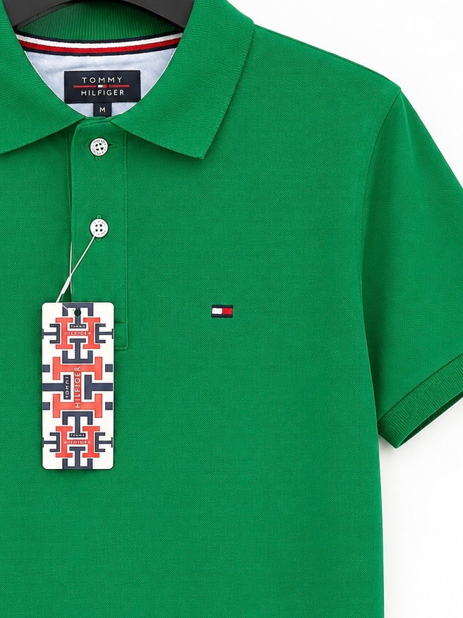 Playera Caballero chica polo T@MMY HILFIG@R verde