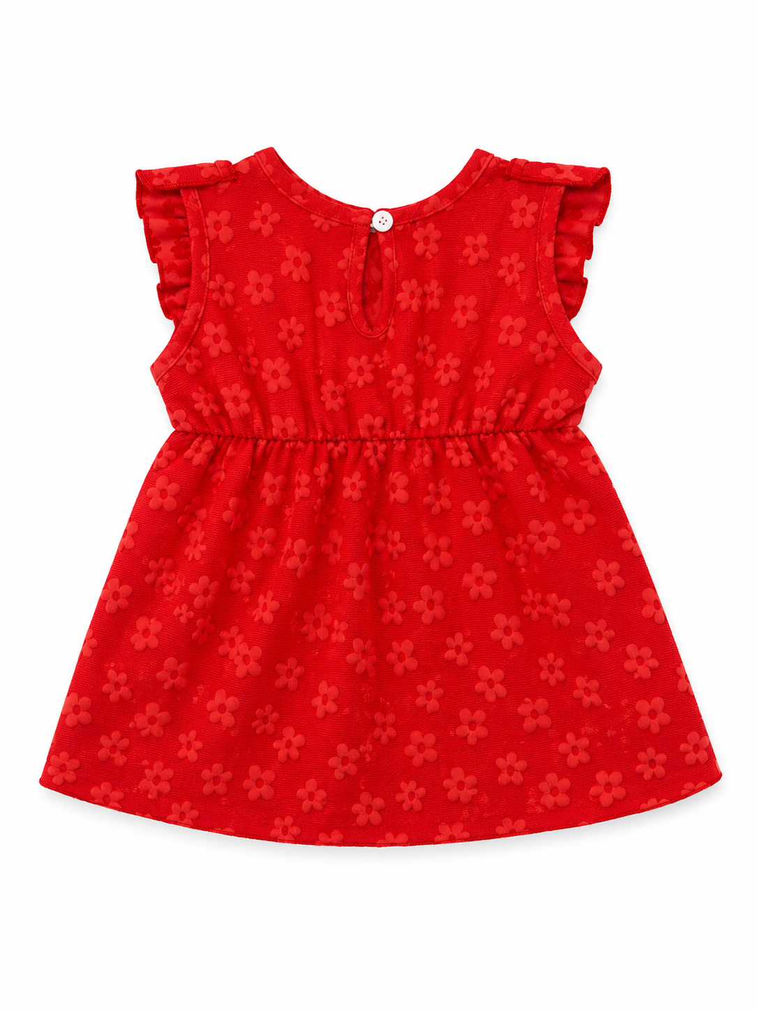 ❤️ Vestido Rojo Floral para Bebé ❤️ NIÑA MESES