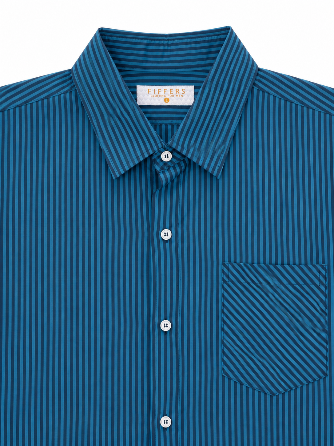 Camisa caballero grande FIFF@RS azul con negr@