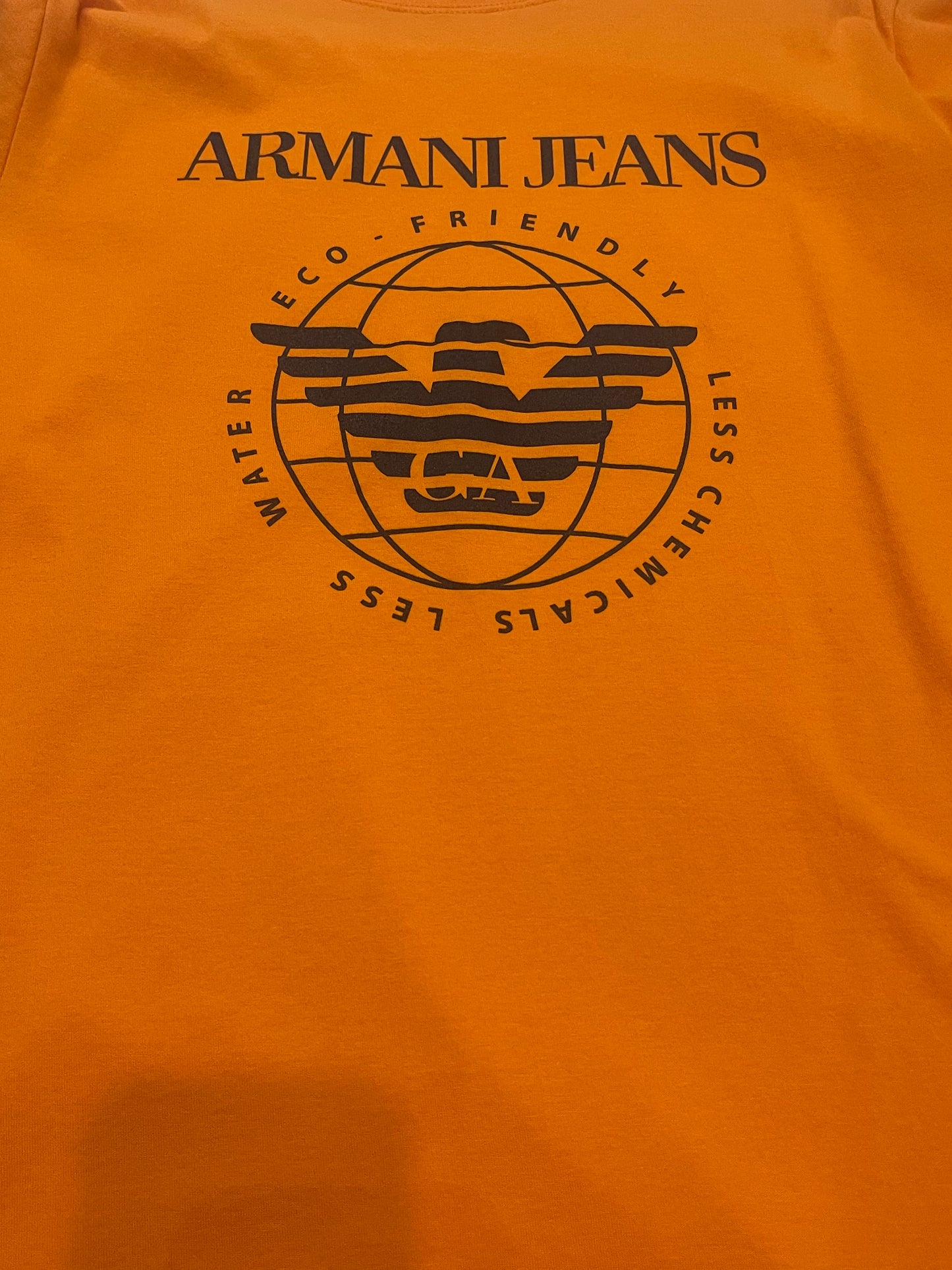 Playera Caballero Grande Redondo ARM@NI EXCH@NGE naranja