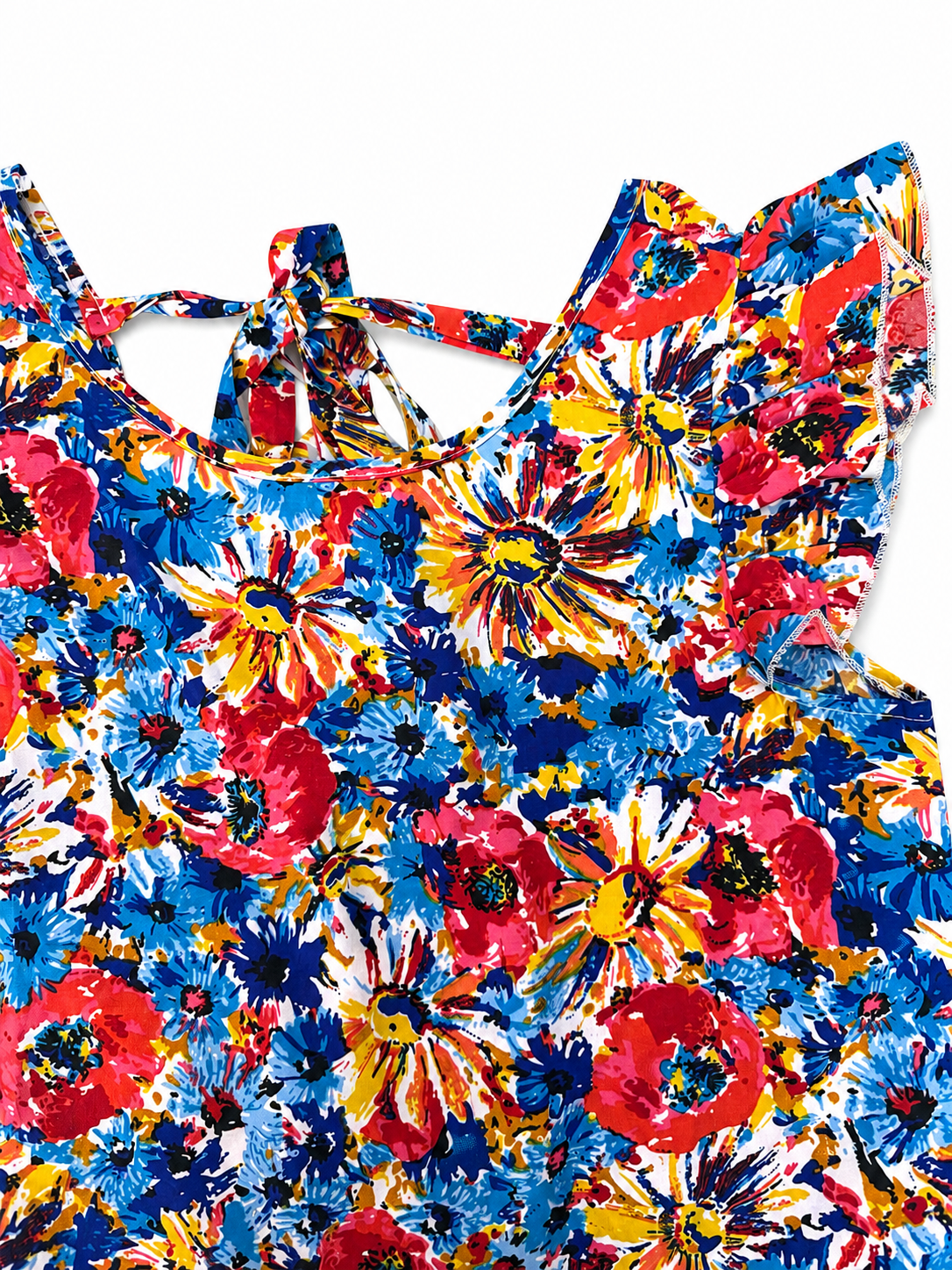 Blusa dama extra chica floreada