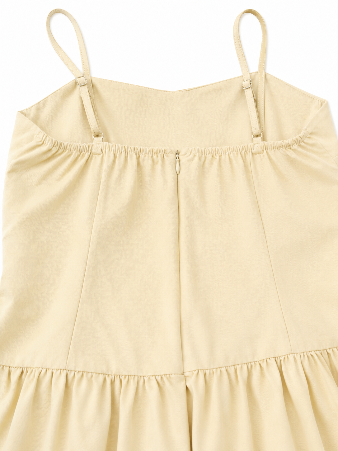 ✨ Vestido Dama Amarillo pastel💛