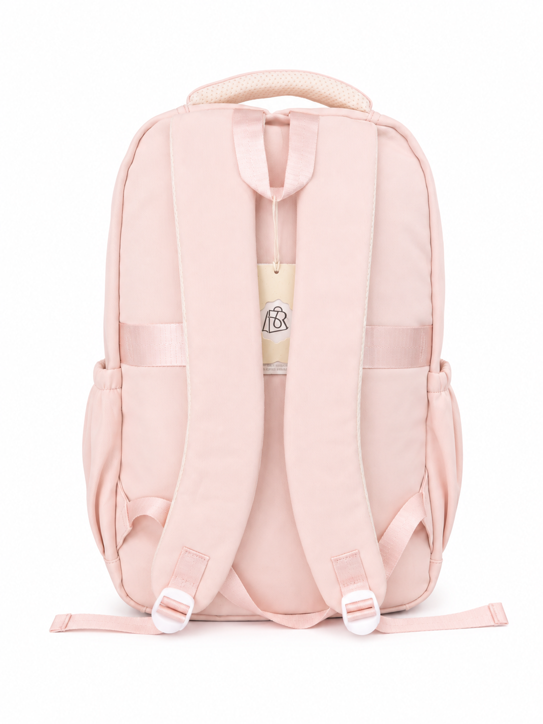 🎒 Mochila juvenil rosa con osito