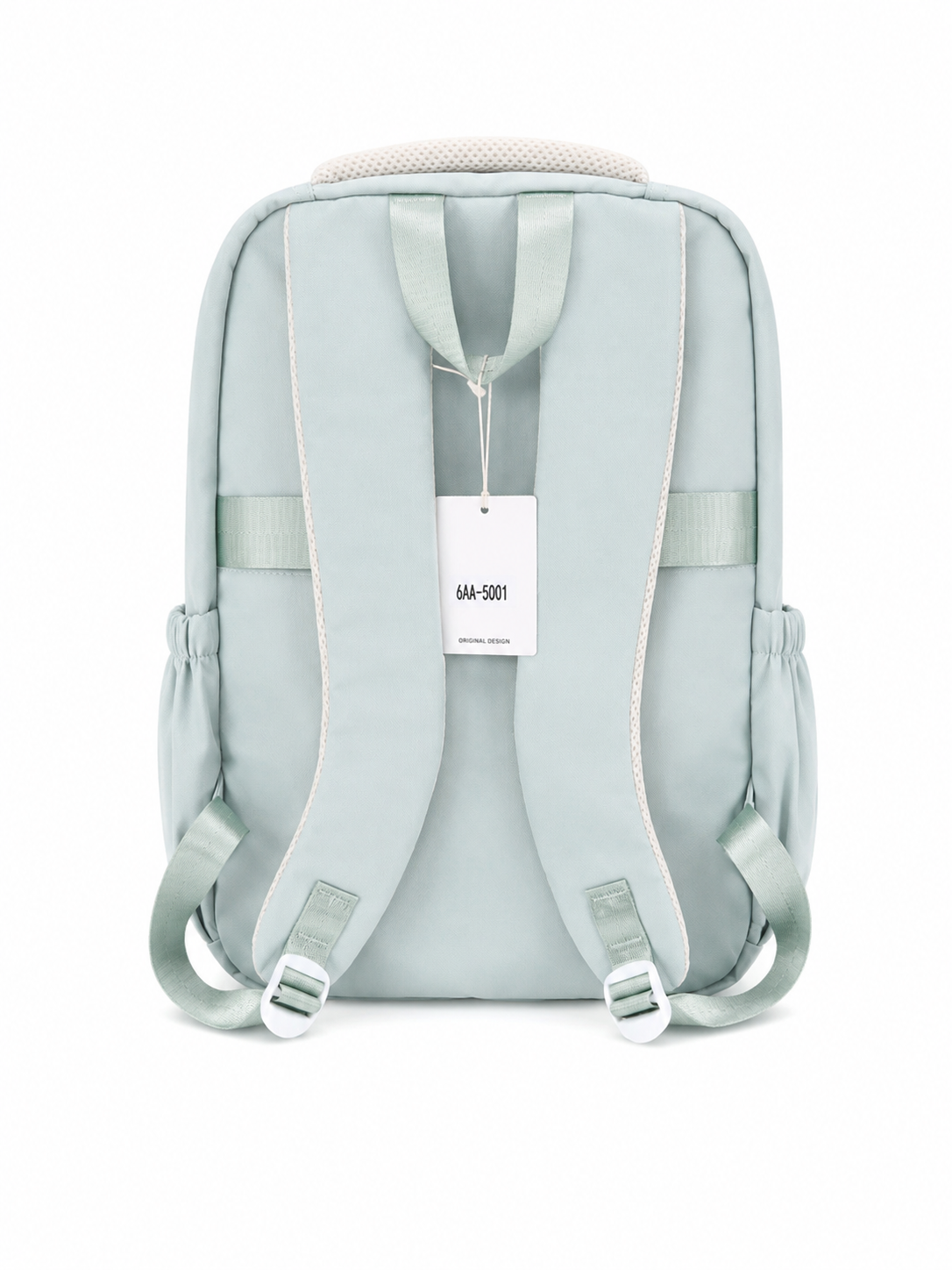Mochila escolar juvenil verde menta