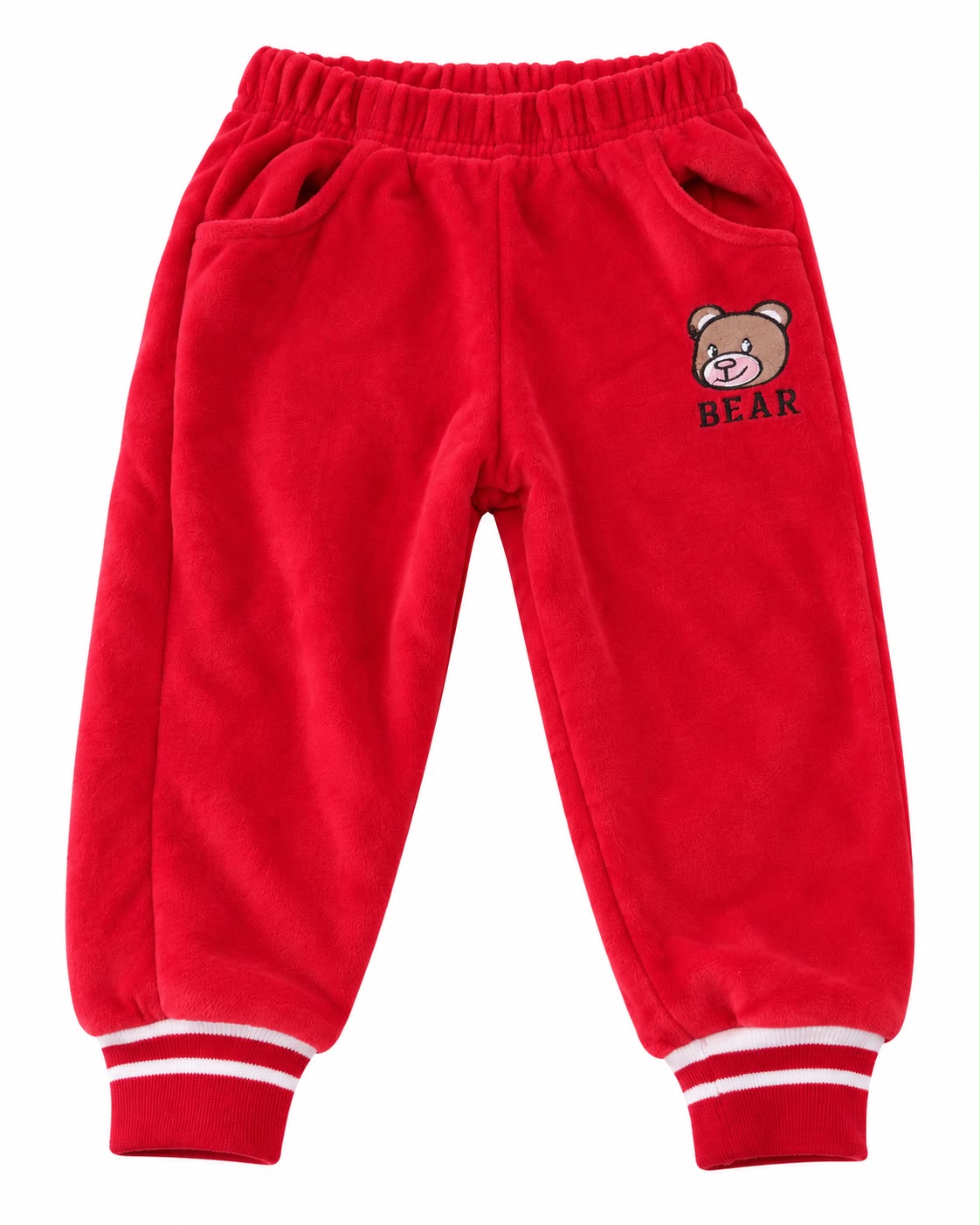 Set niño 3 piezas tipo deportivo con chamarra, playera y pantalón de osito 🧸❤️