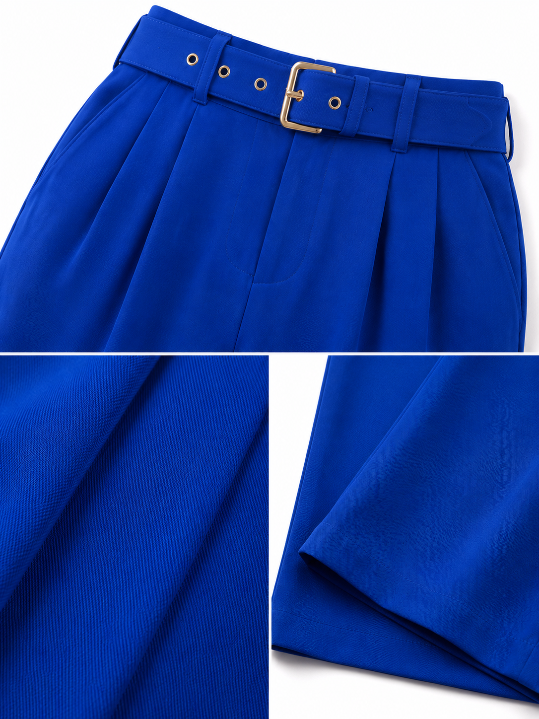 Pantalón Dama vestir azul rey chico