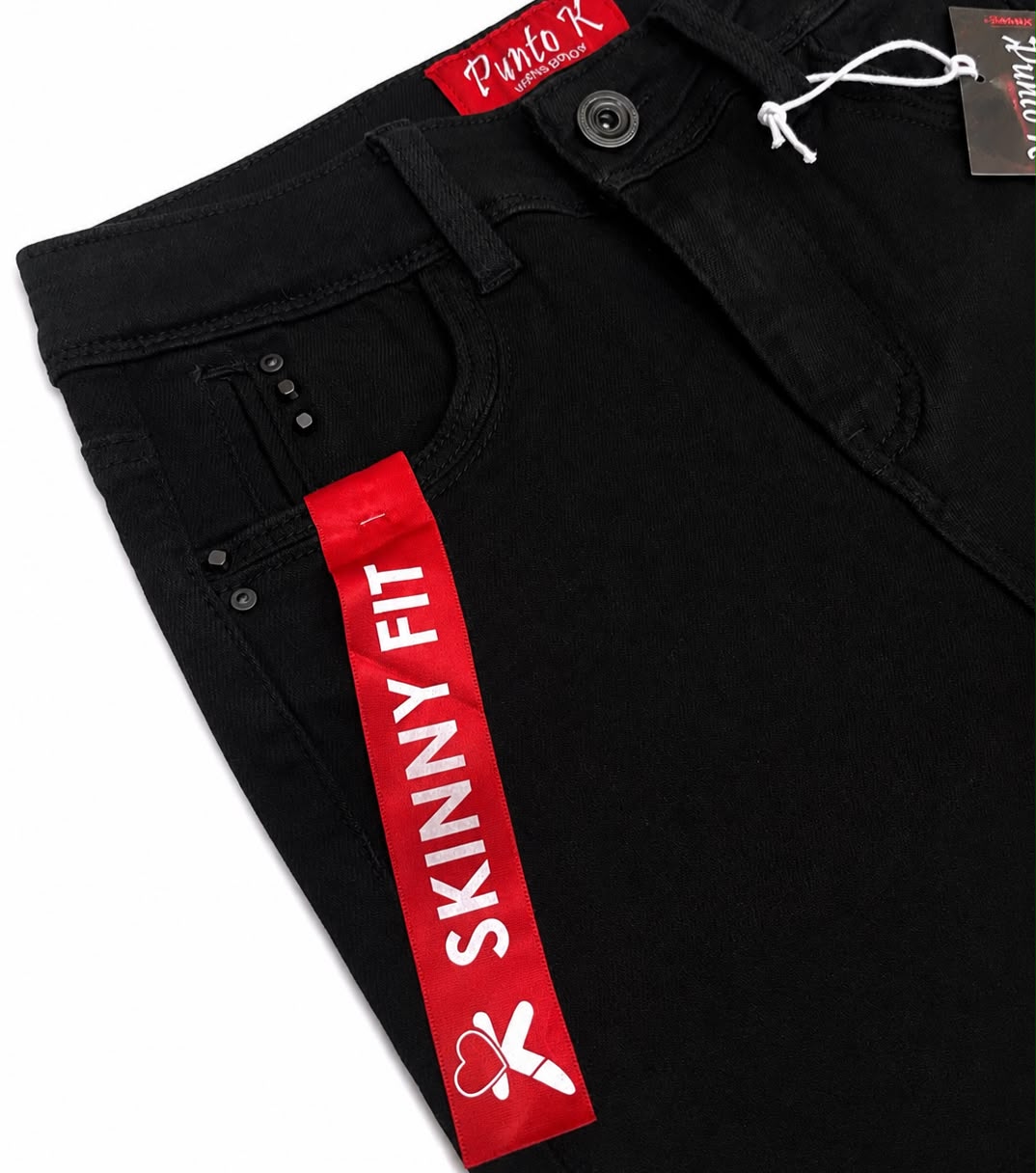 Pantalón Dama Mezclilla Skinny Fit Negro