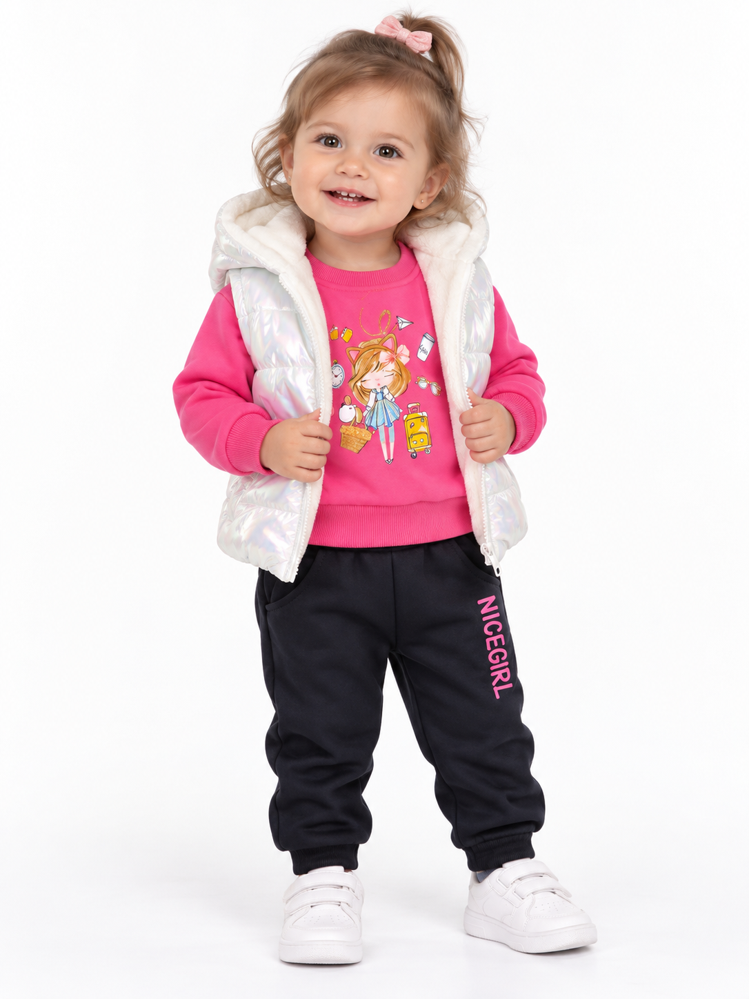 🩷 Set Niña Pink Adventure 3 Piezas