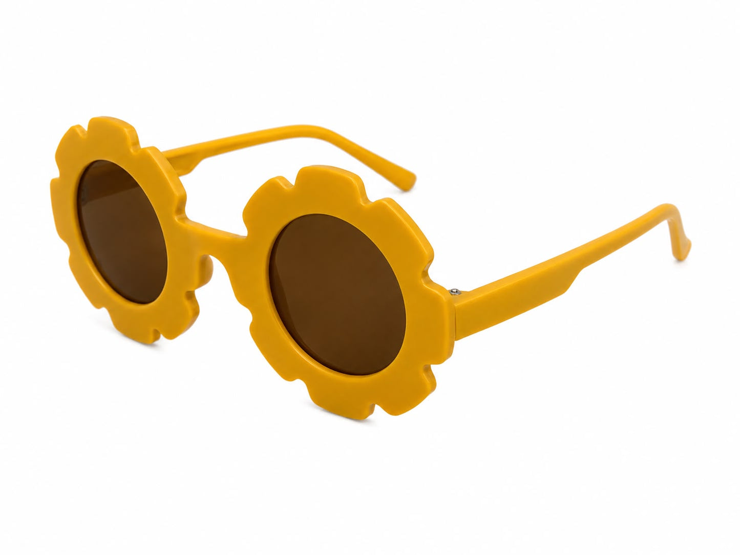 Lentes niña girasol color mostaza