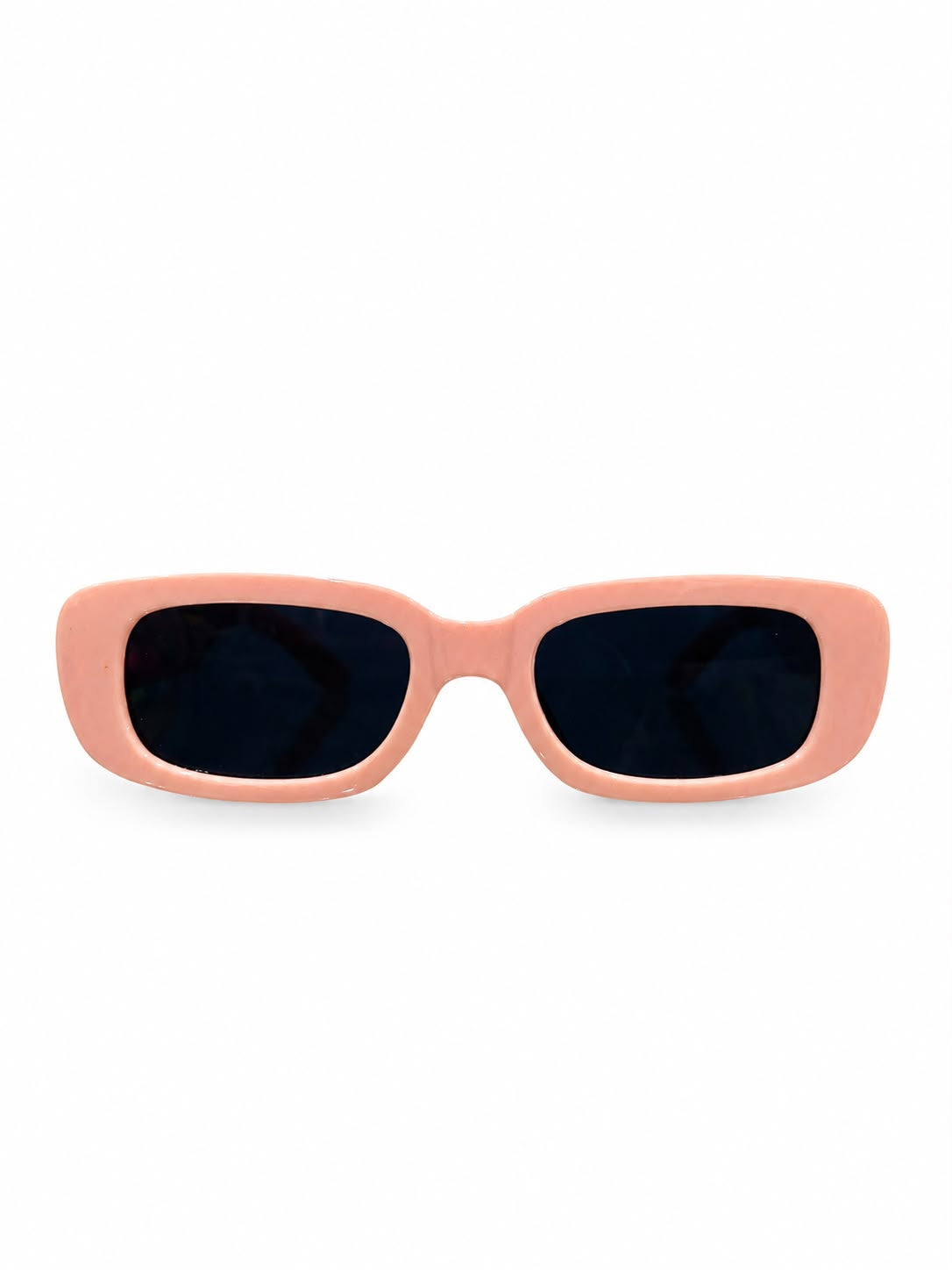 Lentes niña rectangulares color durazno