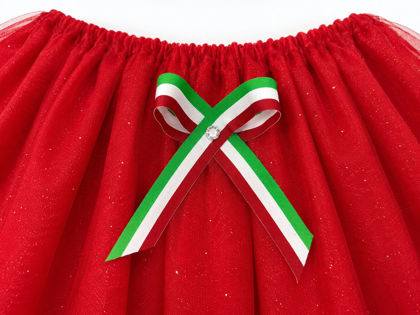 Falda patrio infantil tricolor 🇲🇽✨
