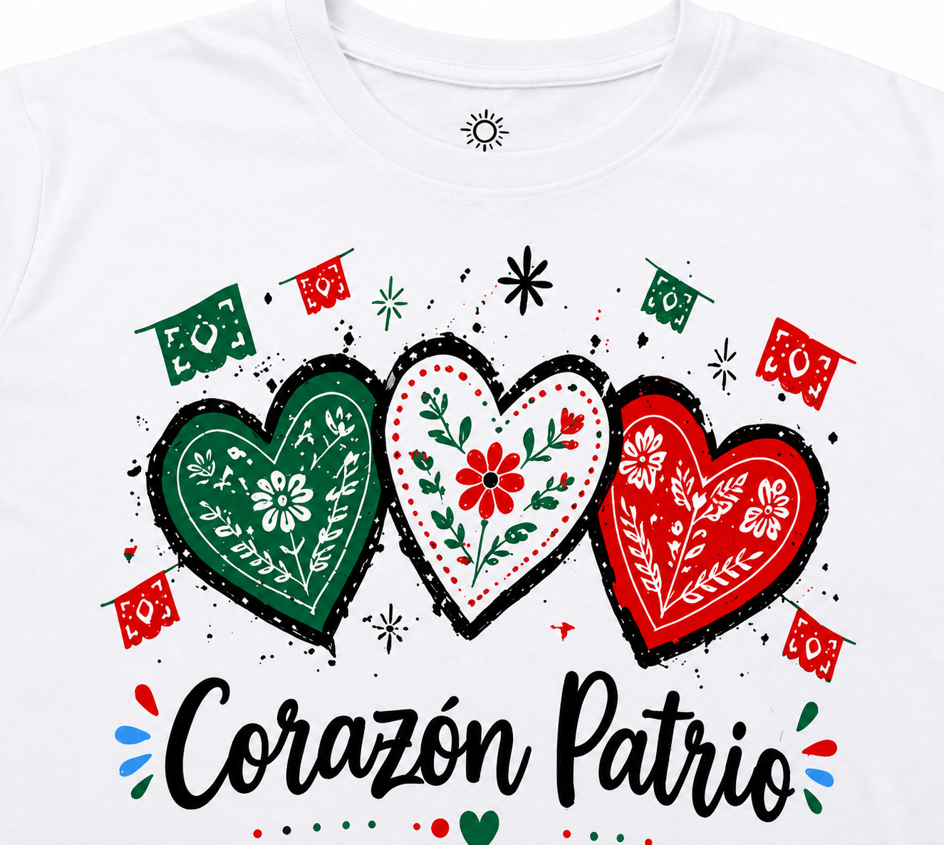 🇲🇽 Playera patria dama Corazón Patrio