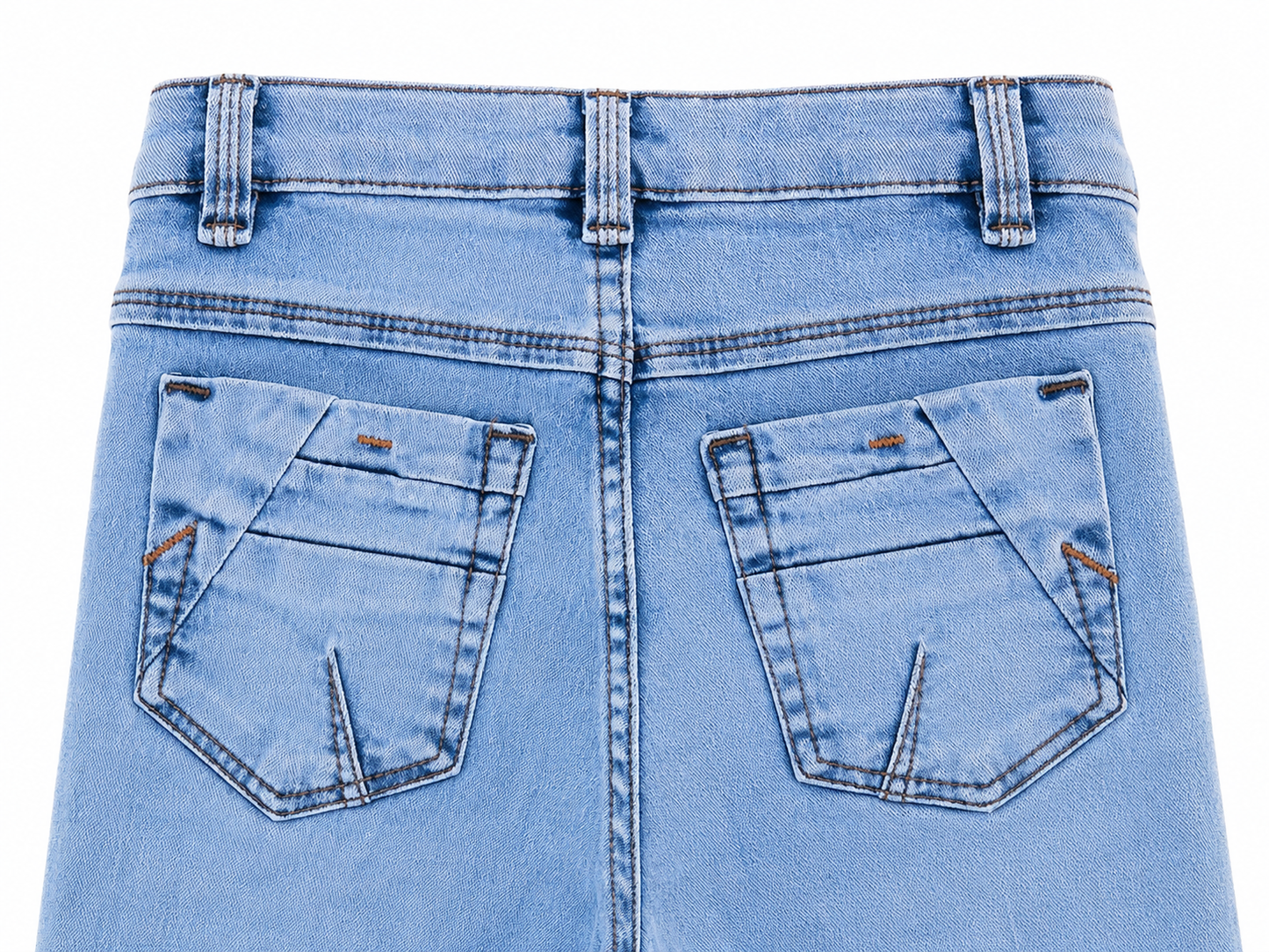 Pantalón Niño de mezclilla corte recto básico