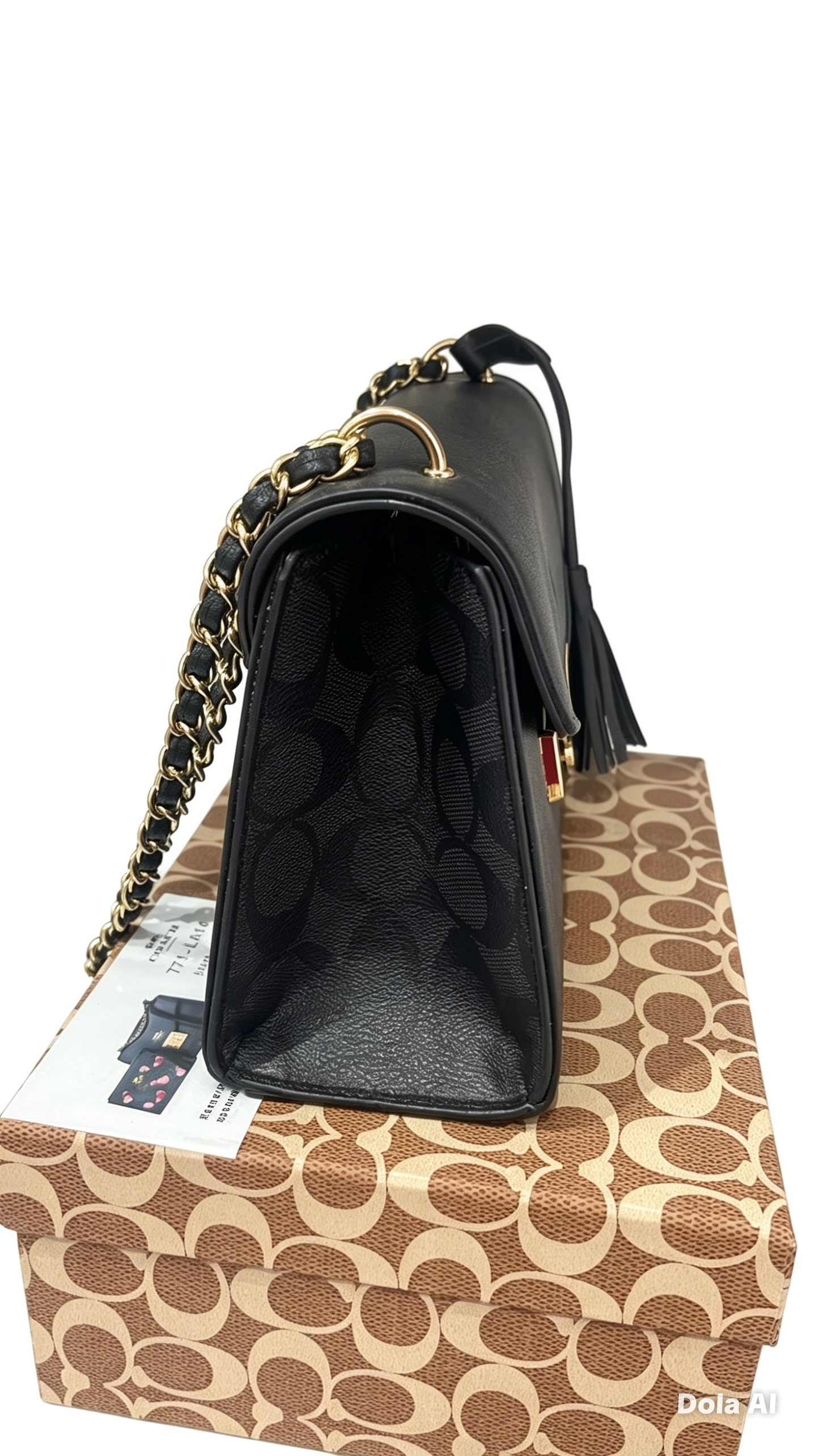 Bolsa Dama CO@CH NEW Y@RK NEGR@