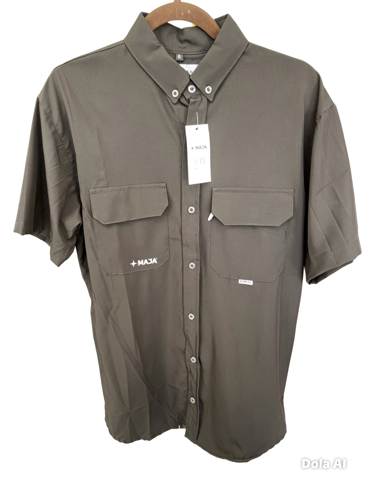 Camisa caballero grande MAJ@ negr@