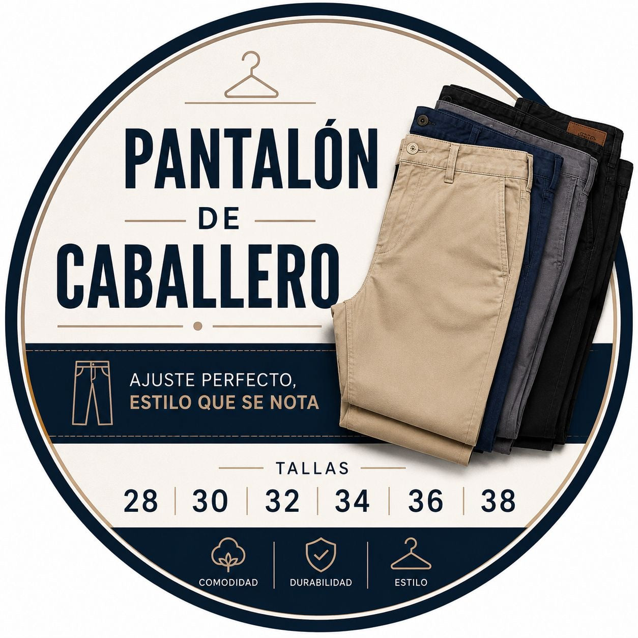 PANTALÓN CABALLERO