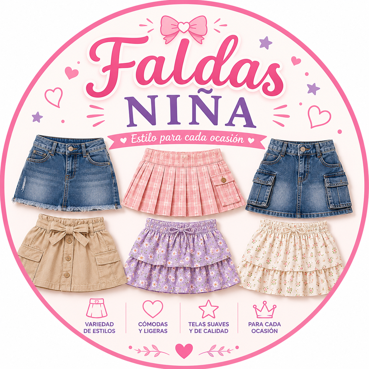 FALDA NIÑA