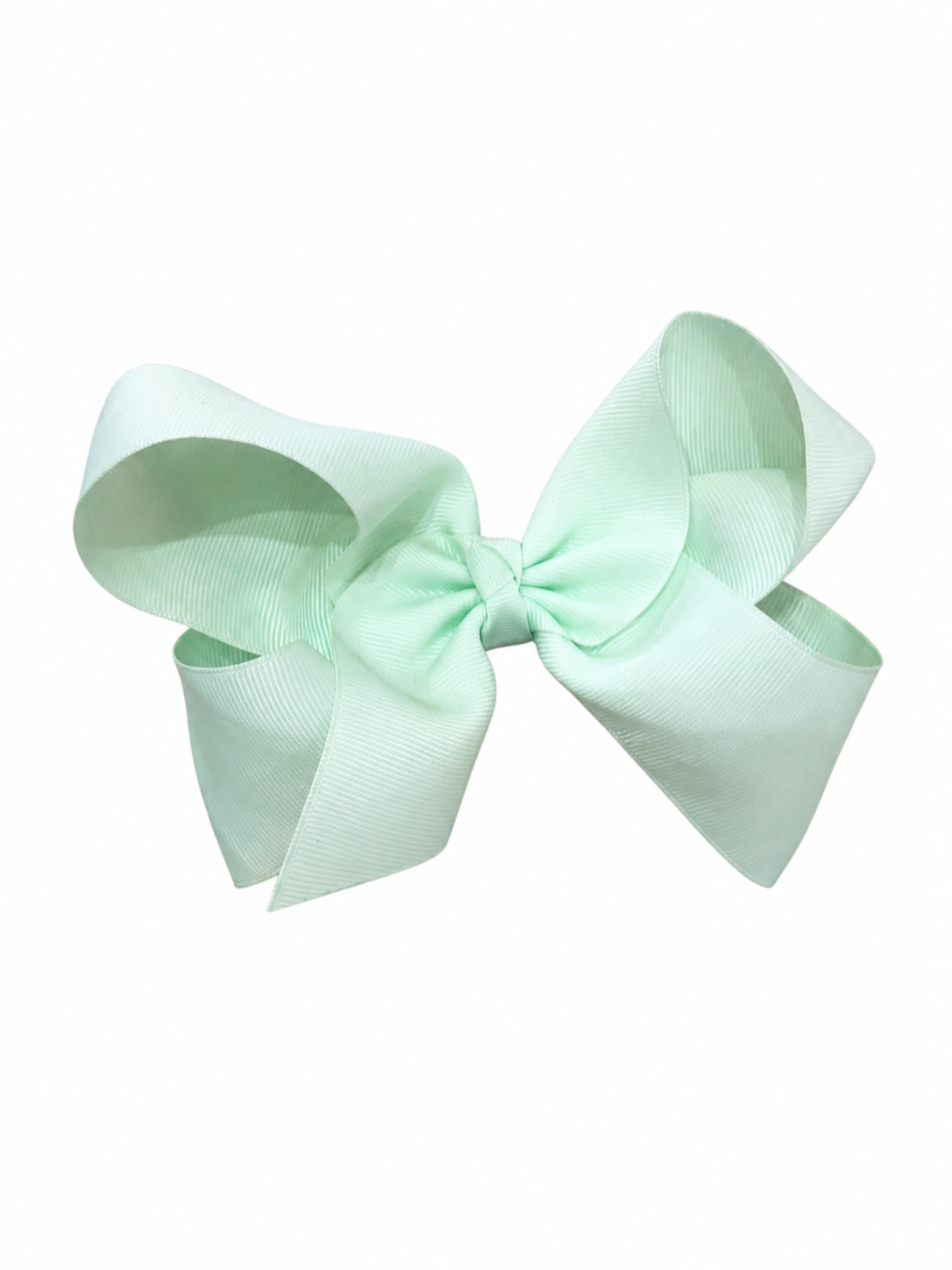 Moño para niña grande en tono verde menta 🎀