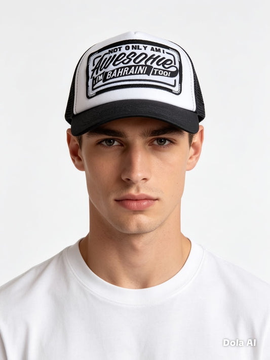 Gorra caballero bicolor