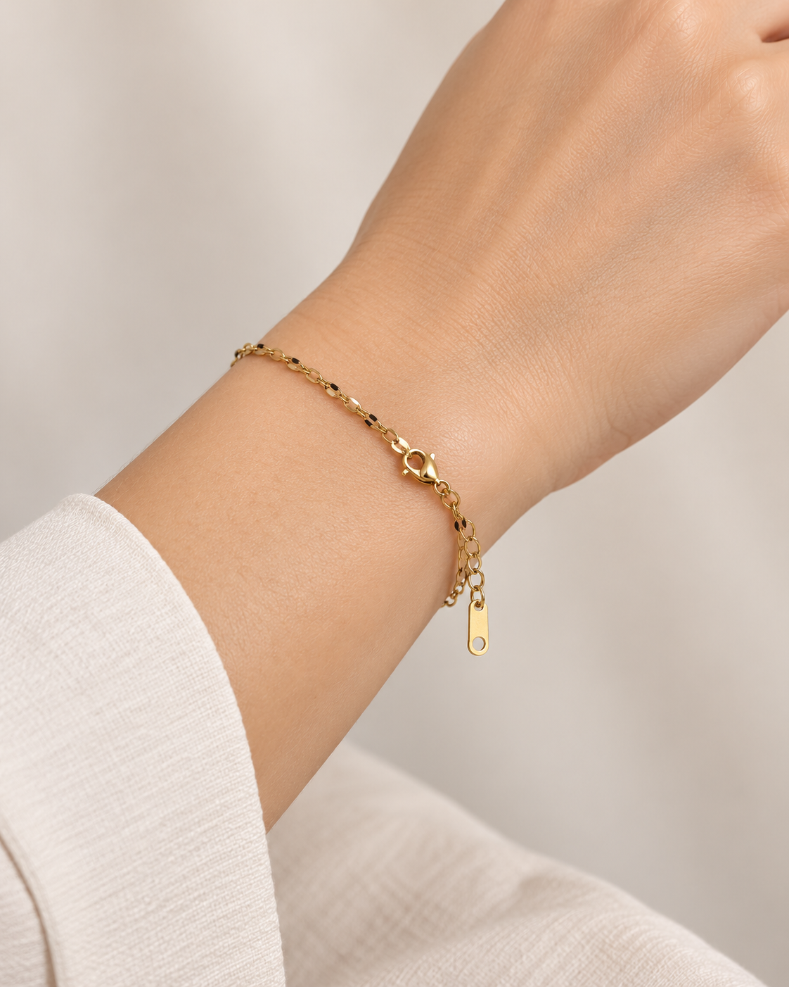 Pulsera dama eslabones alargados