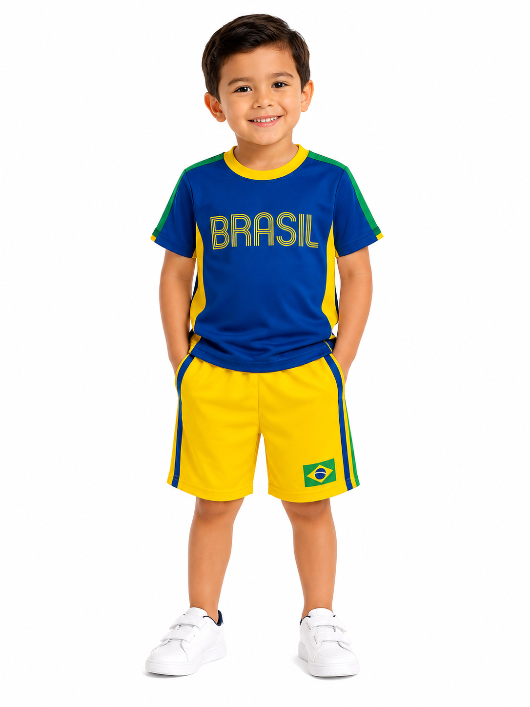 Set deportivo niño Brasil 🇧🇷⚽