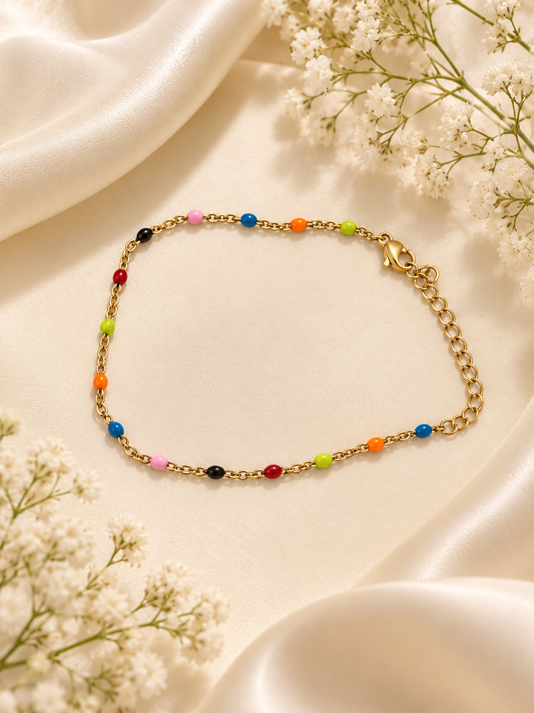 Pulsera dama cuentas decorativas⭐️