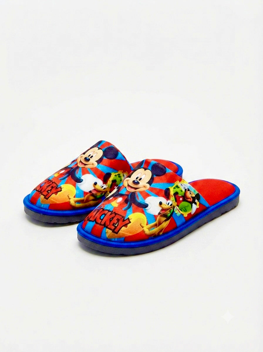 Pantufla Niño Ratoncito Clásico – Suave y Cómoda